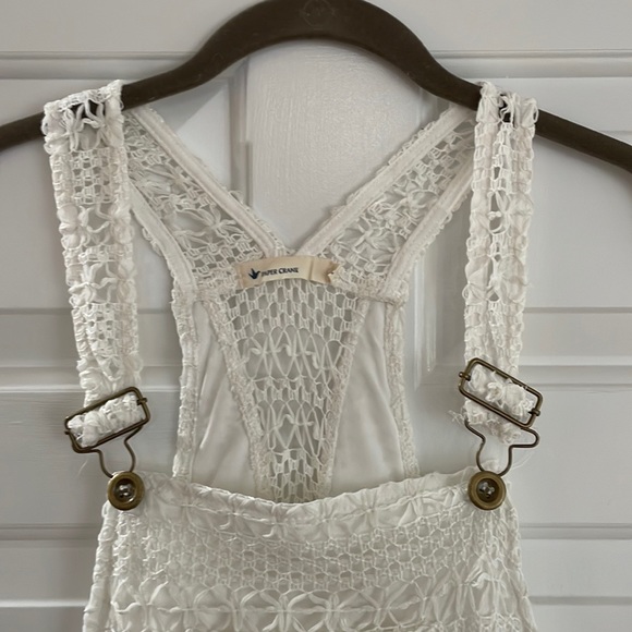 Paper Crane Overall Shorts - Picture 3 of 8